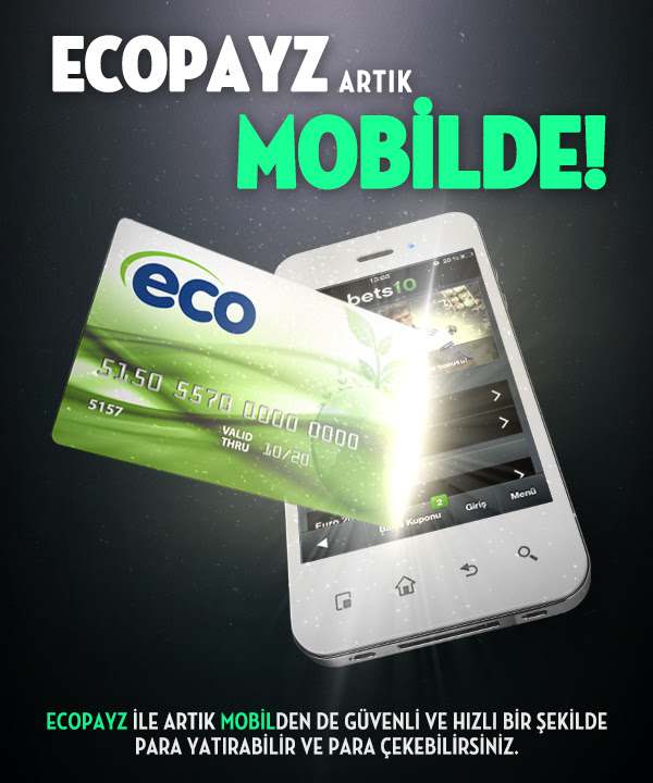 Bets10 Ecopayz Mobil