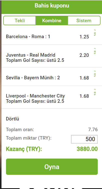 Bets10 Banko Kupon