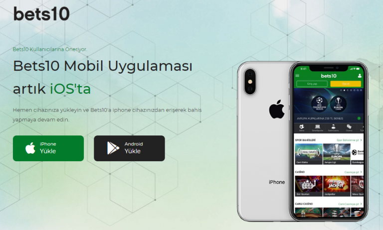 Bets10 Mobil Uygulama