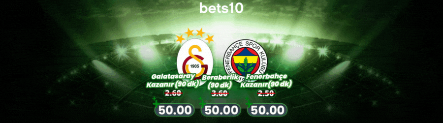Türkiye Süper Kupa Kampanyası Bets10